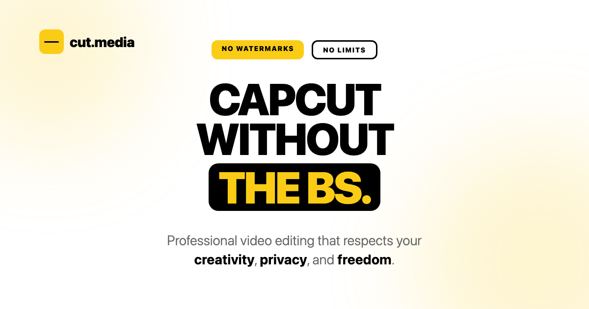 OpenCut: The Open-Source Revolution in Video Editing (And Why cut.media is Your Best Option Today)